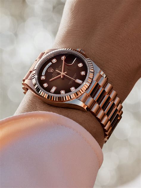 rolex brown and black|rolex day date 36 inch.